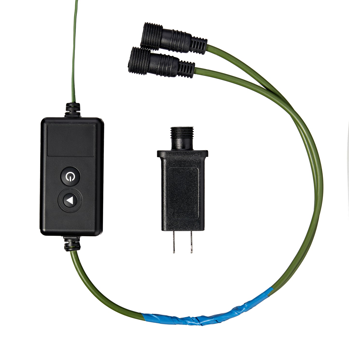 Vintage Santa Runway Lights with Santa Landing Zone Inflatable Sign