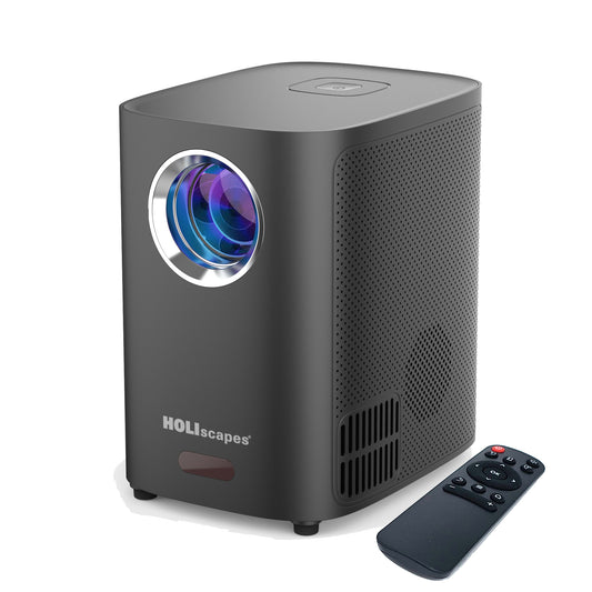 HD LED Projector with Sound and Remote