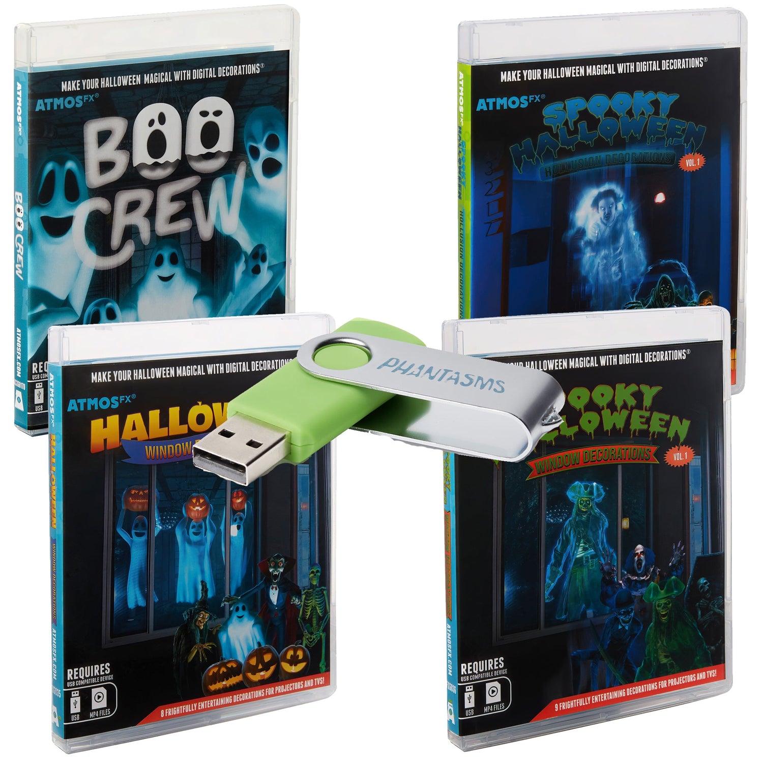 Halloween Videos on USB