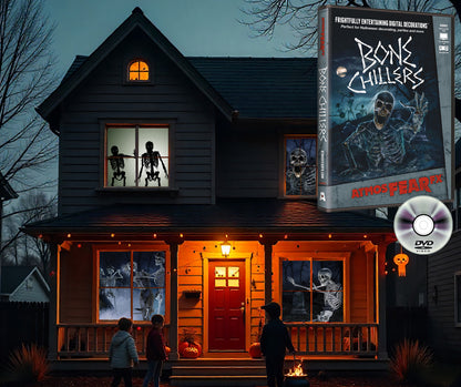 AtmosFX Bone Chillers Halloween Digital Decoration on DVD