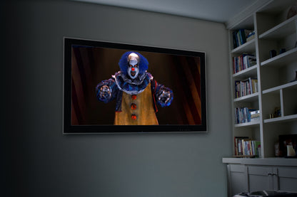 AtmosFX® Creepy Clowns Halloween Digital Decoration on USB Includes 8 Atmosfx Video Effects for Hallloween