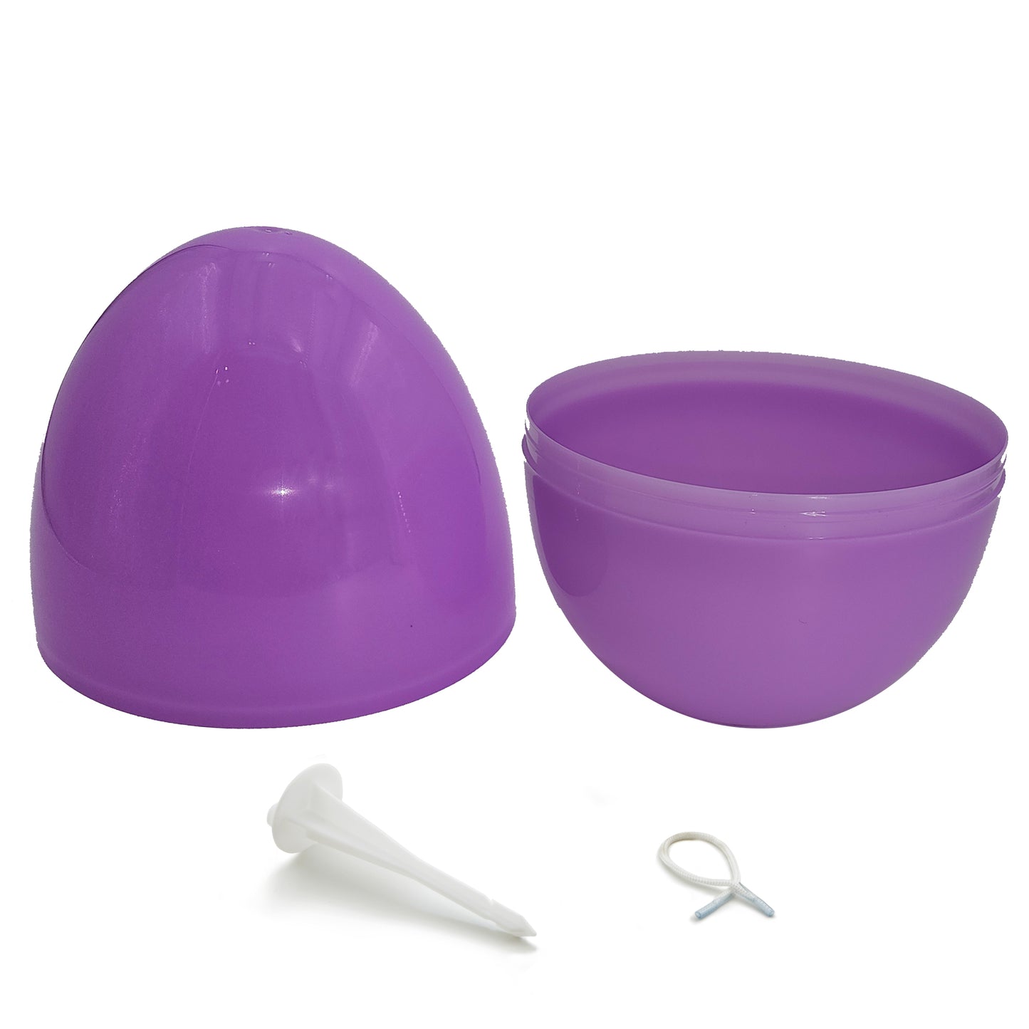 Qty 5 - LED Lighted Pastel Colored Jumbo Easter Eggs , 11" Tall, Battery Operated, Built in Timer