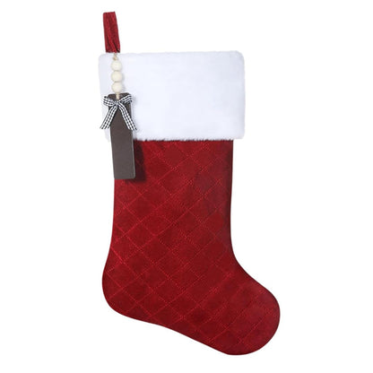 Giant Quilted Christmas Stocking
