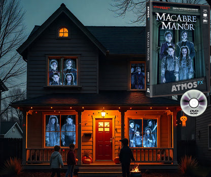 AtmosFX Macabre Manor Halloween Digital Decoration on DVD