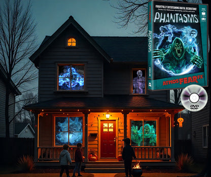 AtmosFX Phantasms Halloween Digital Decoration on DVD