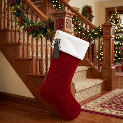 Giant Quilted Christmas Stocking