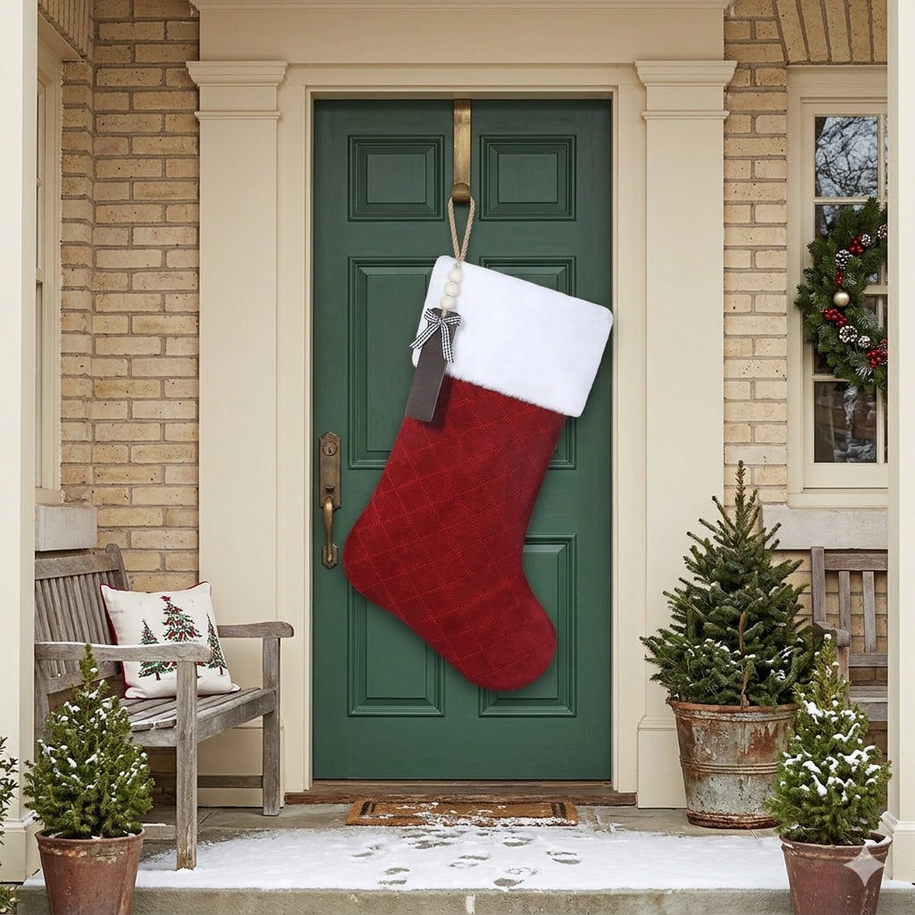 Giant Quilted Christmas Stocking