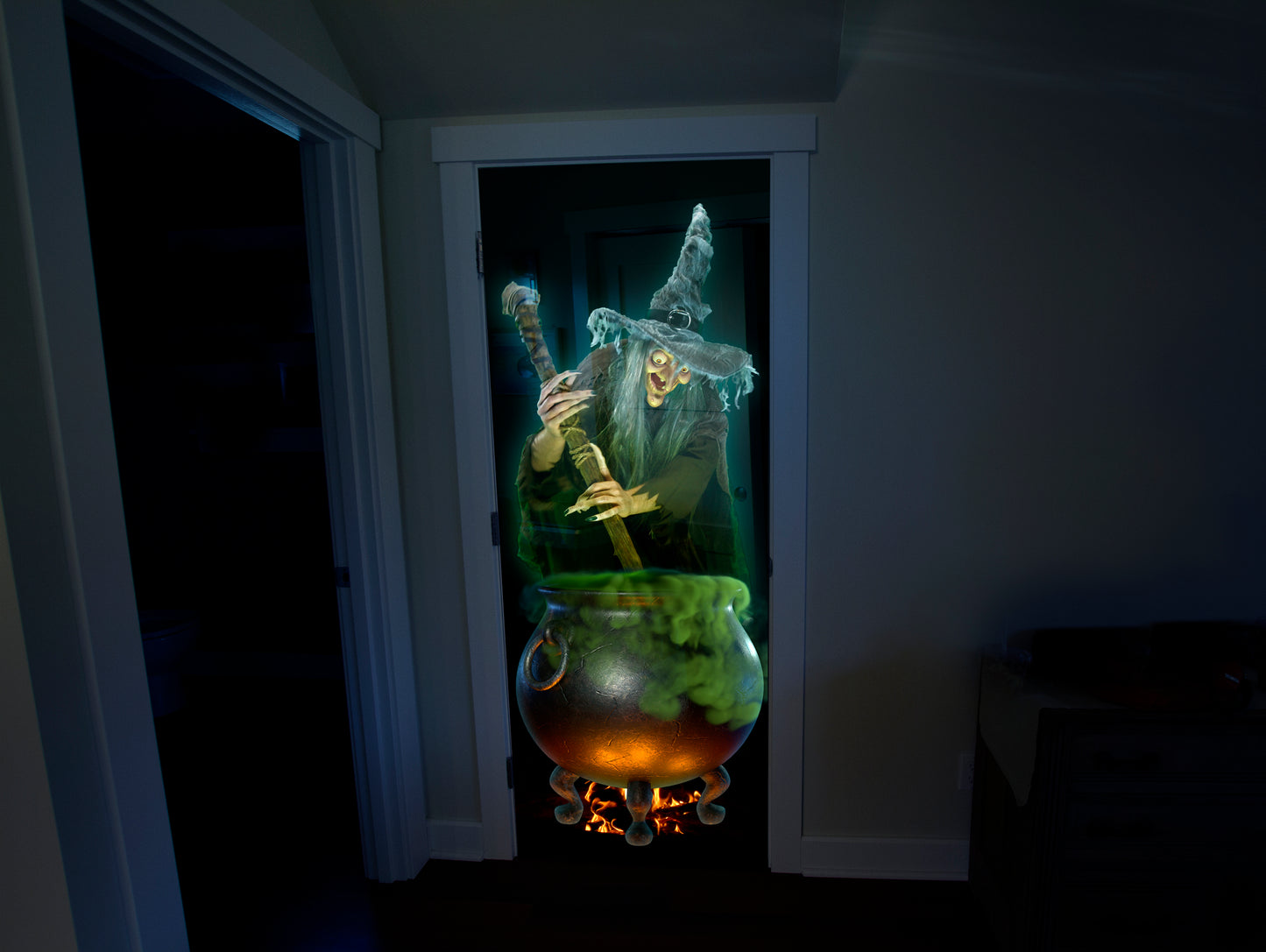 AtmosFX Witching Hour Digital Decorations DVD for Halloween Holiday Projection Decorating