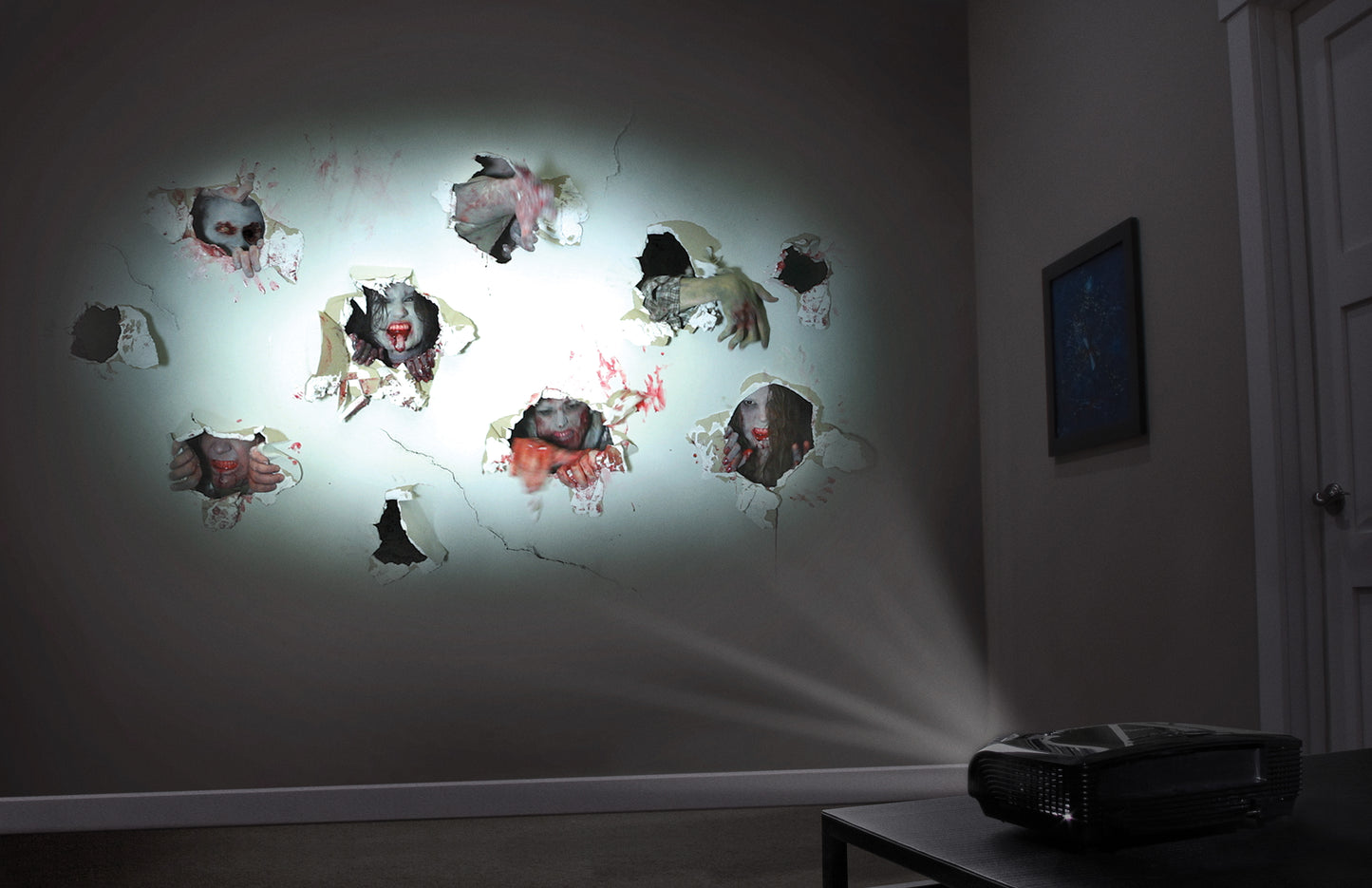 AtmosFX Zombie Invasion Halloween Digital Decoration on DVD