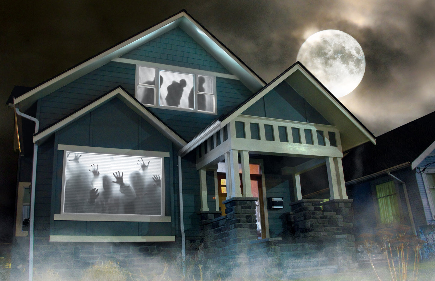 AtmosFX Zombie Invasion Halloween Digital Decoration on DVD