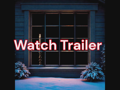 The Original Virtual Santa in The Window Movie on DVD