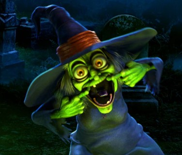 AtmosFX® Monster Bash Halloween Digital Decoration on USB + 48" x 72" Projection Screen